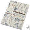 Notatnik A5 Novella Austen z miękkiej okładki z recyklingu, 100 kartek P109936C kość słoniowa