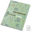Notatnik A5 Novella Austen z miękkiej okładki z recyklingu, 100 kartek P109936C zielony