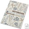 Notatnik A5 Novella Austen z miękką okładką z materiału z recyklingu, 50 kartek P109941C kość słoniowa