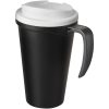 Americano® Grande 350 ml mug with spill-proof lid P072694C czarny / biały