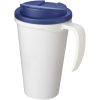 Americano® Grande 350 ml mug with spill-proof lid P072694C biały / niebieski