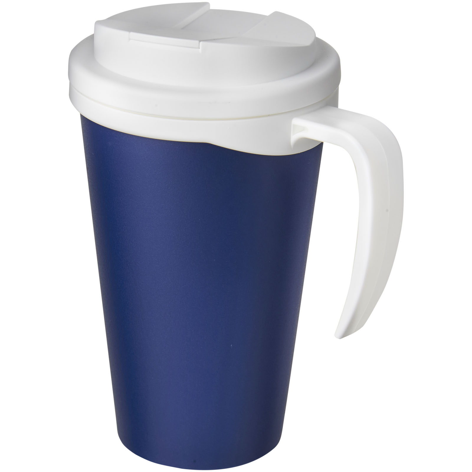 Americano® Grande 350 ml mug with spill-proof lid P072694C niebieski / biały