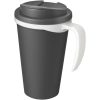 Americano® Grande 350 ml mug with spill-proof lid P072694C szary