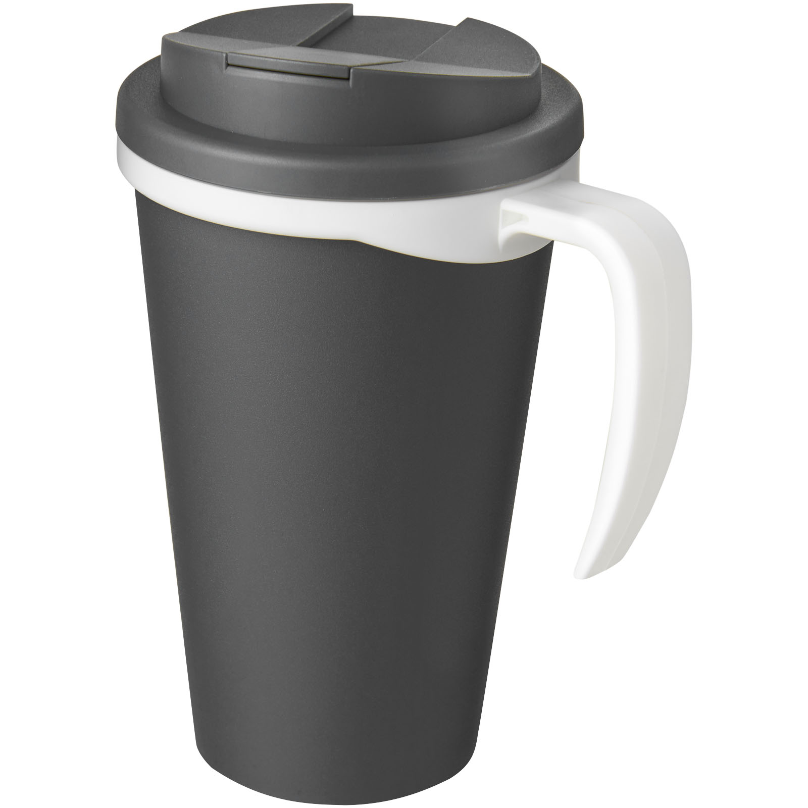 Americano® Grande 350 ml mug with spill-proof lid P072694C szary