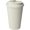 Izolowany kubek Americano® Renew o pojemności 350 ml z odporną na rozlanie pokrywką P075034C kość słoniowa