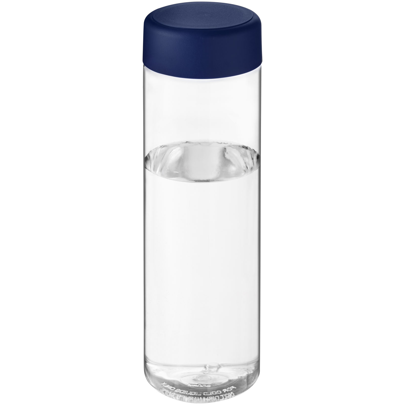 H2O Active® Vibe 850 ml screw cap water bottle P073396C przezroczysty / niebieski