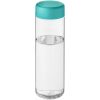 H2O Active® Vibe 850 ml screw cap water bottle P073396C przezroczysty / błękitny