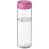 H2O Active® Vibe 850 ml screw cap water bottle P073396C przezroczysty / różowy