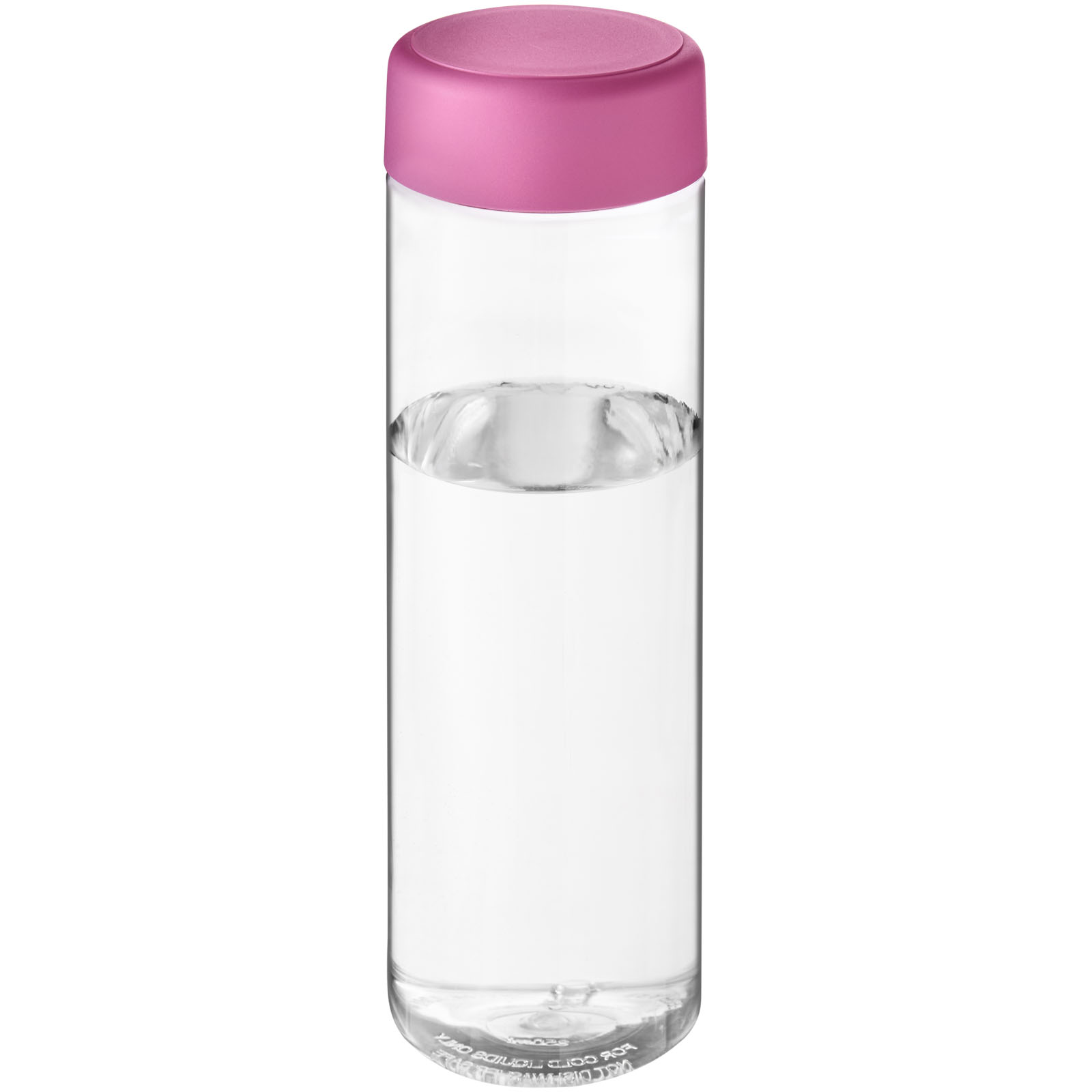 H2O Active® Vibe 850 ml screw cap water bottle P073396C przezroczysty / różowy