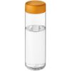 H2O Active® Vibe 850 ml screw cap water bottle P073396C przezroczysty / pomarańczowy