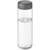 H2O Active® Vibe 850 ml screw cap water bottle P073396C przezroczysty / szary sztormowy