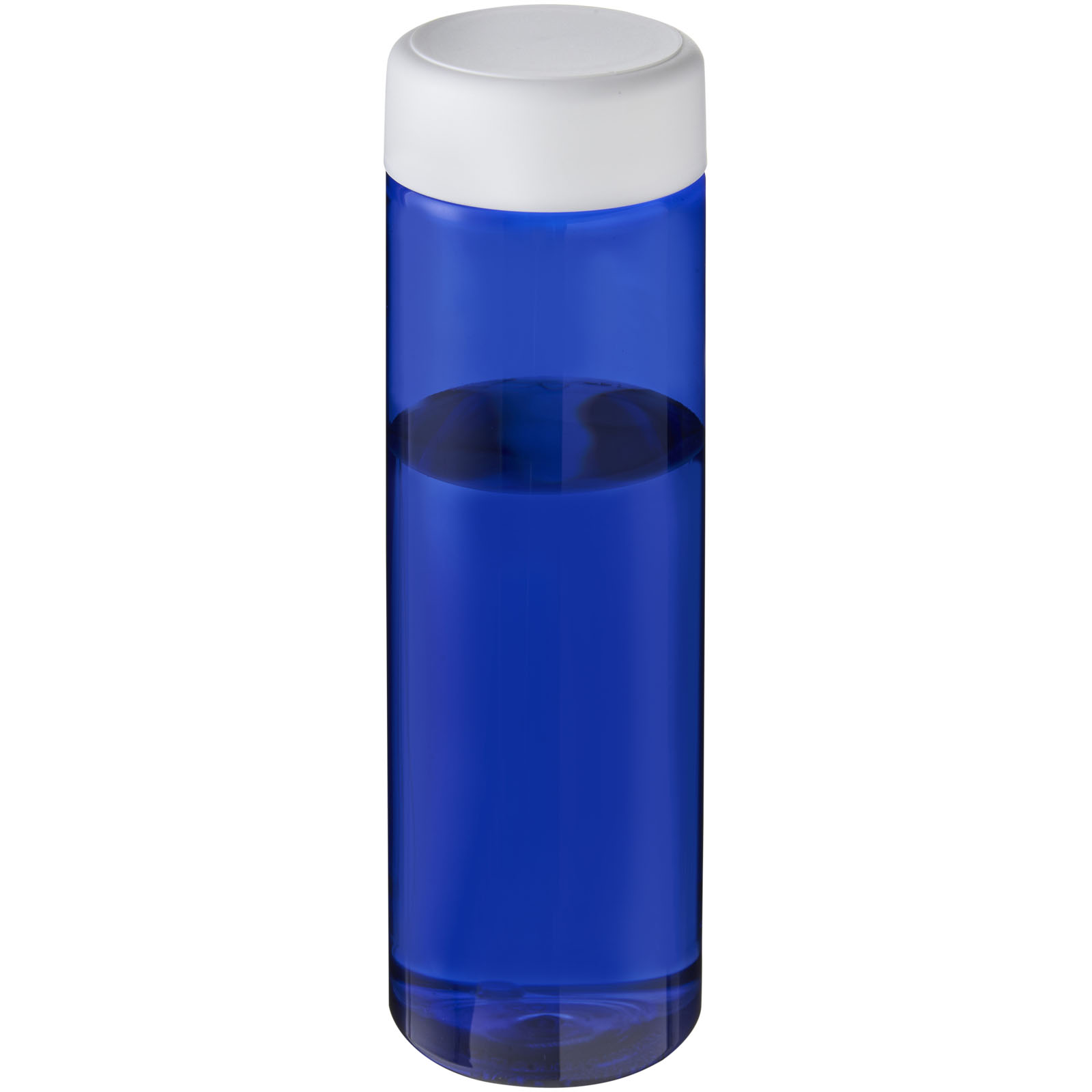 H2O Active® Vibe 850 ml screw cap water bottle P073396C niebieski / biały