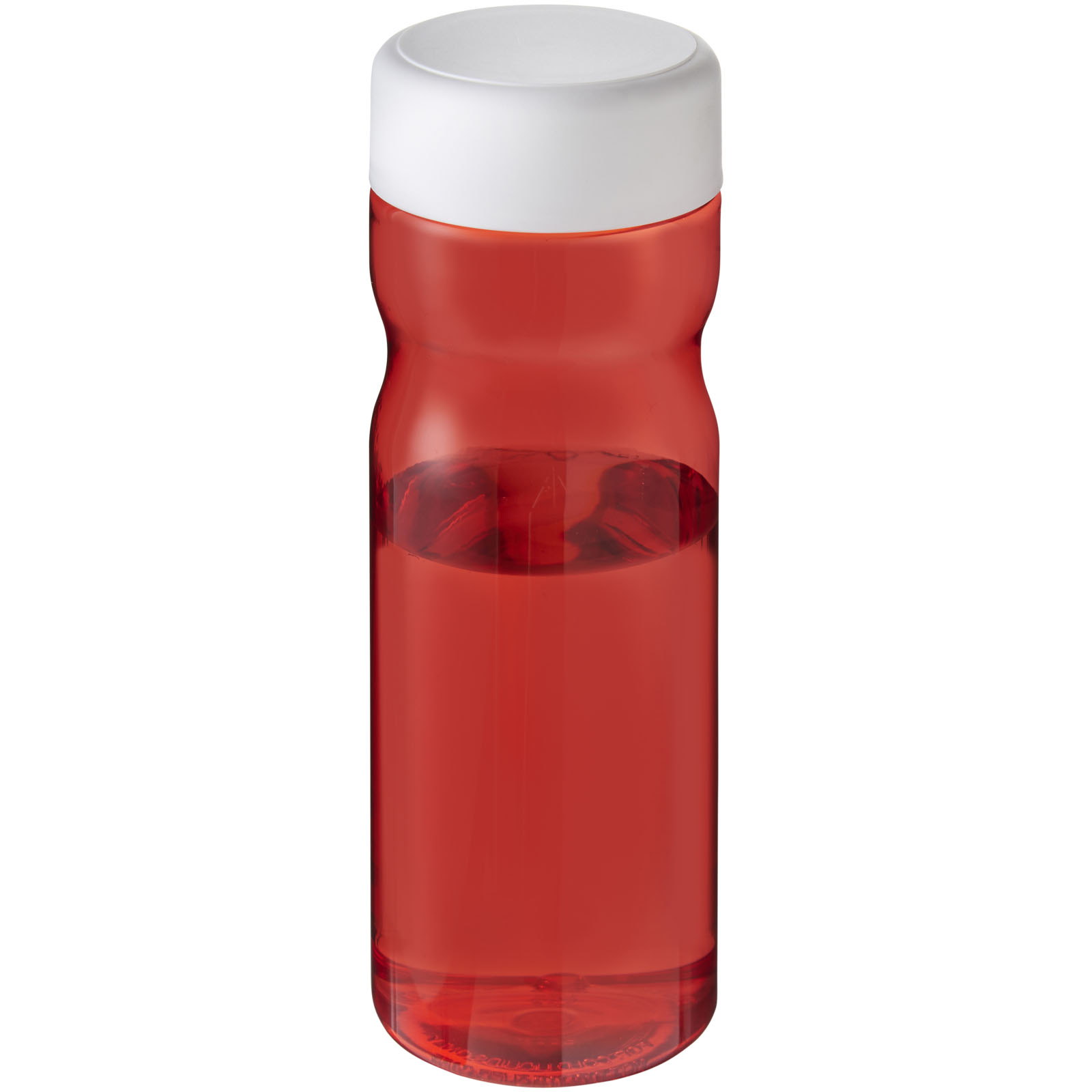 Bidon H2O Active® Base Tritan™ o pojemności 650 ml z zakrętką P074911C czerwony / biały