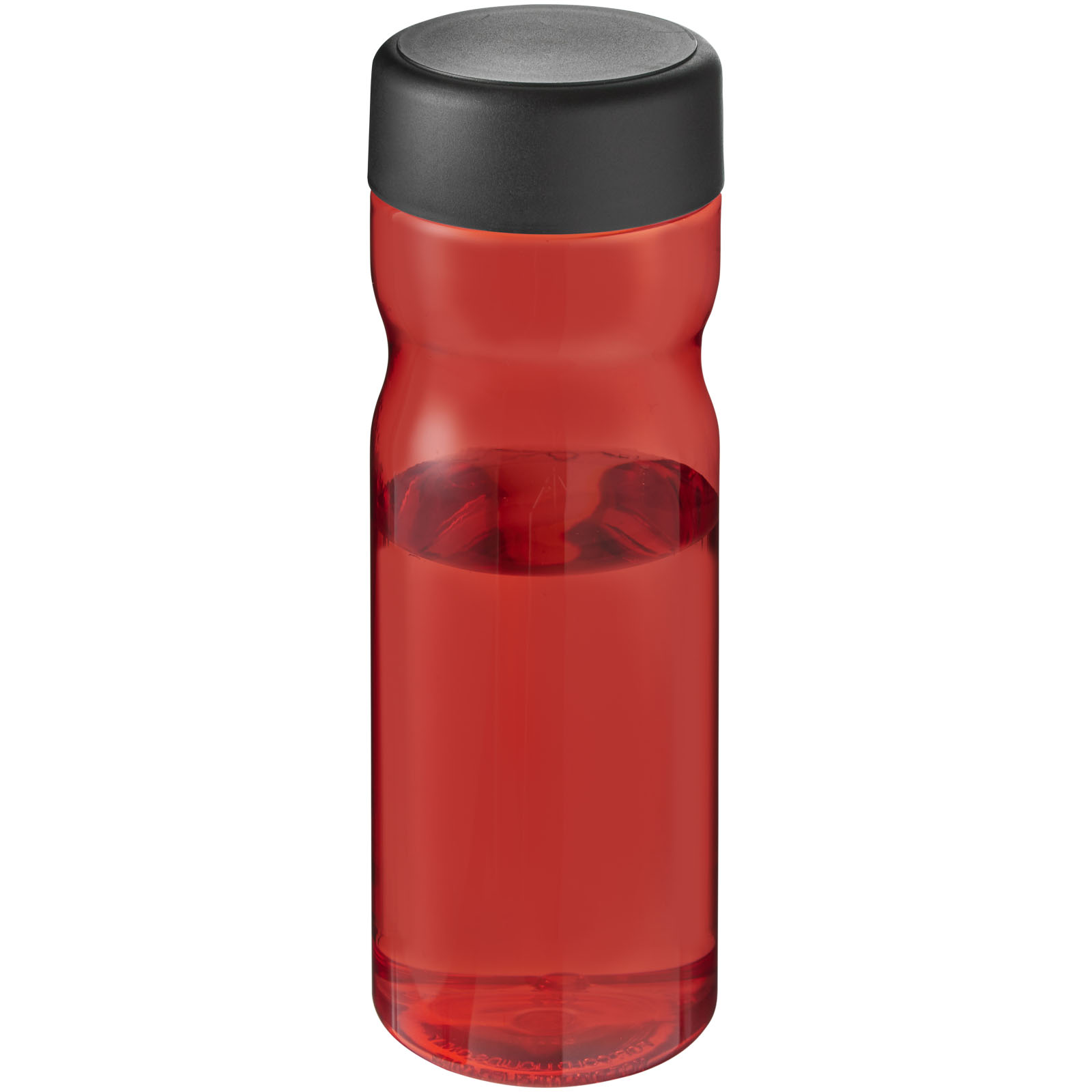 Bidon H2O Active® Base Tritan™ o pojemności 650 ml z zakrętką P074911C czerwony / czarny