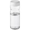 Bidon H2O Active® Base Tritan™ o pojemności 650 ml z zakrętką P074911C przezroczysty bezbarwny / biały