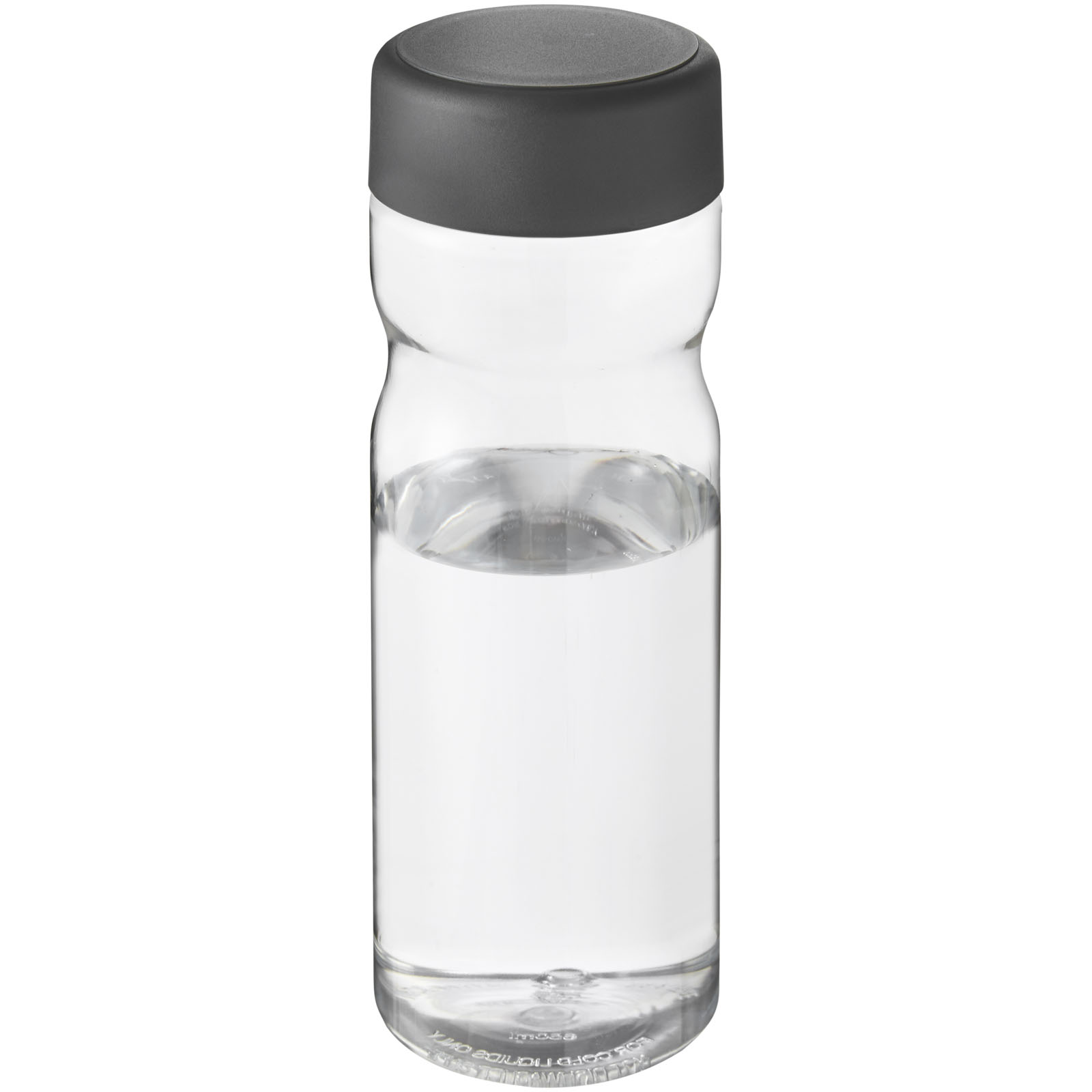 Bidon H2O Active® Base Tritan™ o pojemności 650 ml z zakrętką P074911C przezroczysty bezbarwny / szary