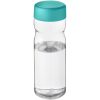 Bidon H2O Active® Base Tritan™ o pojemności 650 ml z zakrętką P074911C przezroczysty bezbarwny / błękitny