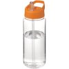 Bidon H2O Active® Octave Tritan™ o pojemności 600 ml z dzióbkiem P074947C przezroczysty bezbarwny / pomarańczowy