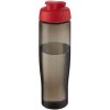 H2O Active® Eco Tempo 700 ml bidon z klapką P075040C czerwony / ciemnografitowy
