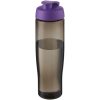 H2O Active® Eco Tempo 700 ml bidon z klapką P075040C fioletowy / ciemnografitowy