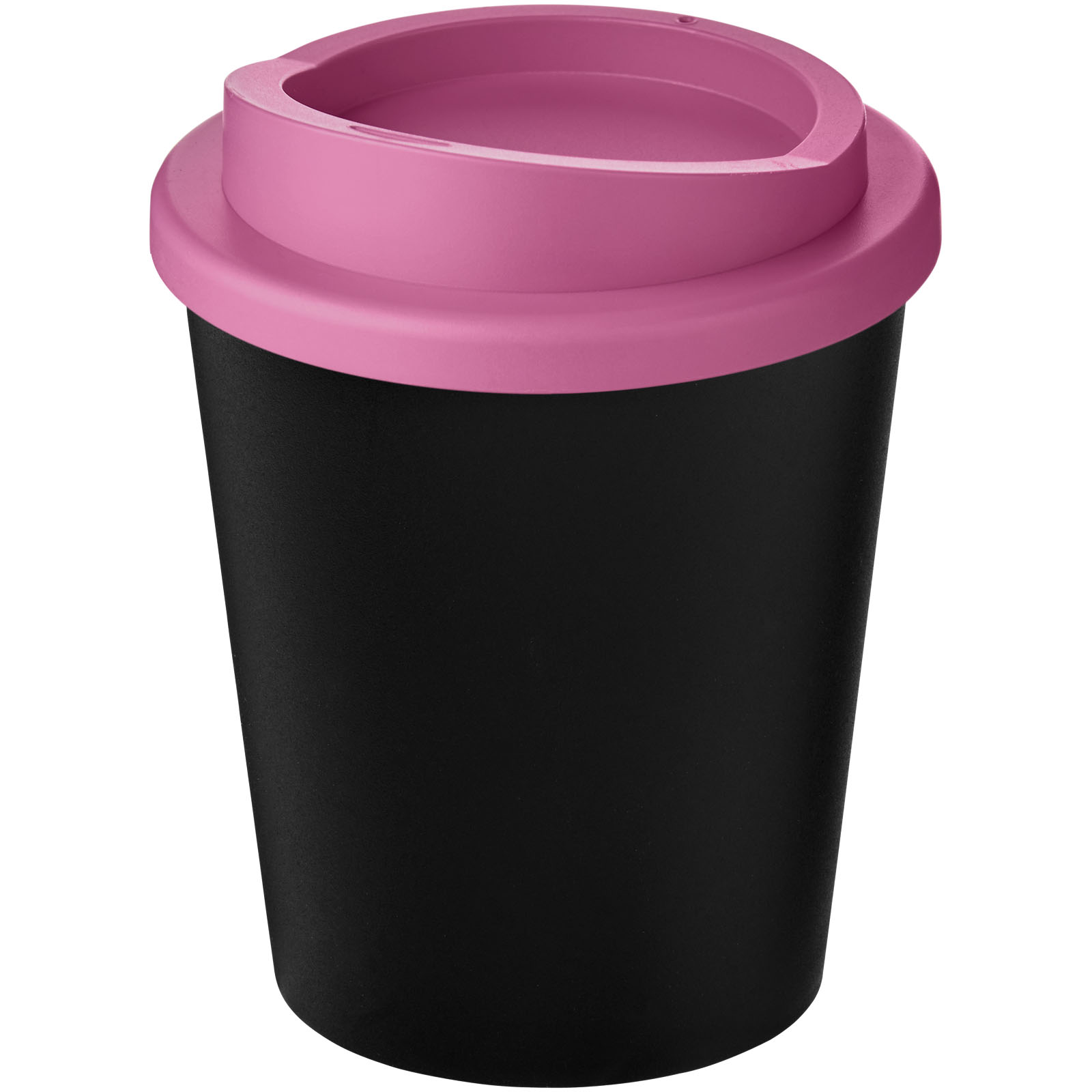 Kubek Americano® Espresso Eco z recyklingu o pojemności 250 ml P075192C czarny / magenta