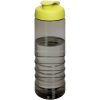 H2O Active® Eco Treble bidon z otwieraną pokrywką o pojemności 750 ml P075833C ciemnografitowy / limonka