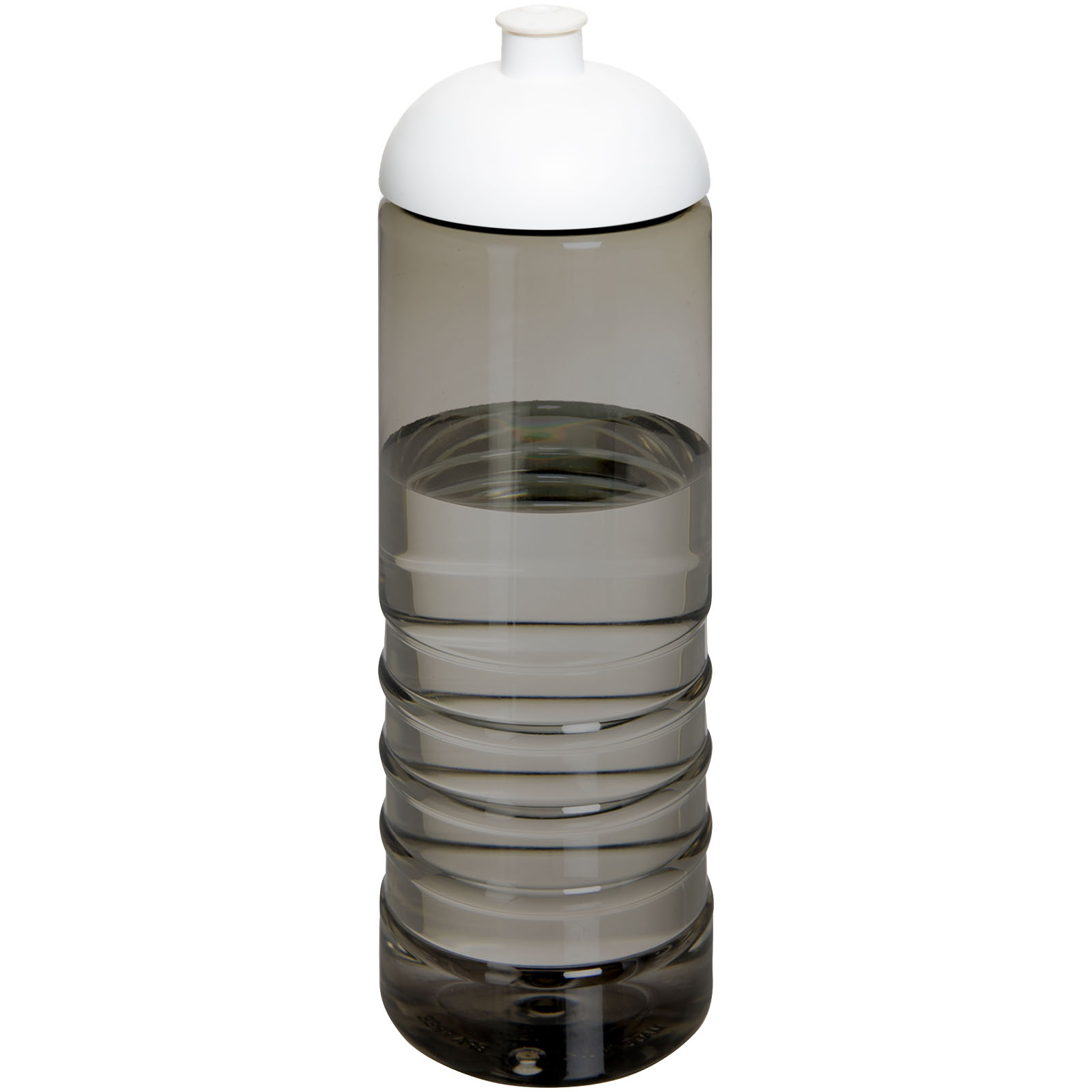 H2O Active® Eco Treble bidon z kopułową pokrywką o pojemności 750 ml P075845C ciemnografitowy / biały
