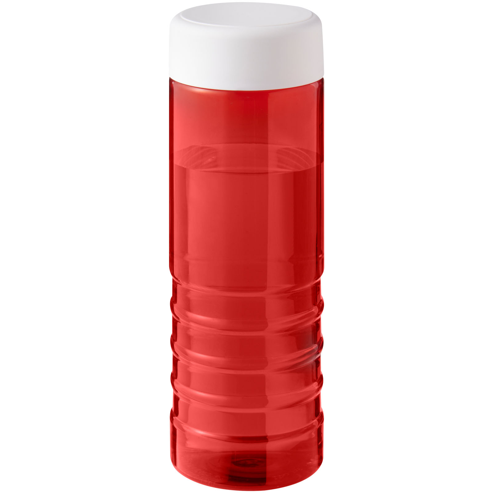 H2O Active® Eco Treble 750 ml screw cap water bottle P075852C czerwony / biały