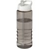 H2O Active® Eco Treble bidon z pokrywką z tutką o pojemności 750 ml P075860C ciemnografitowy / biały