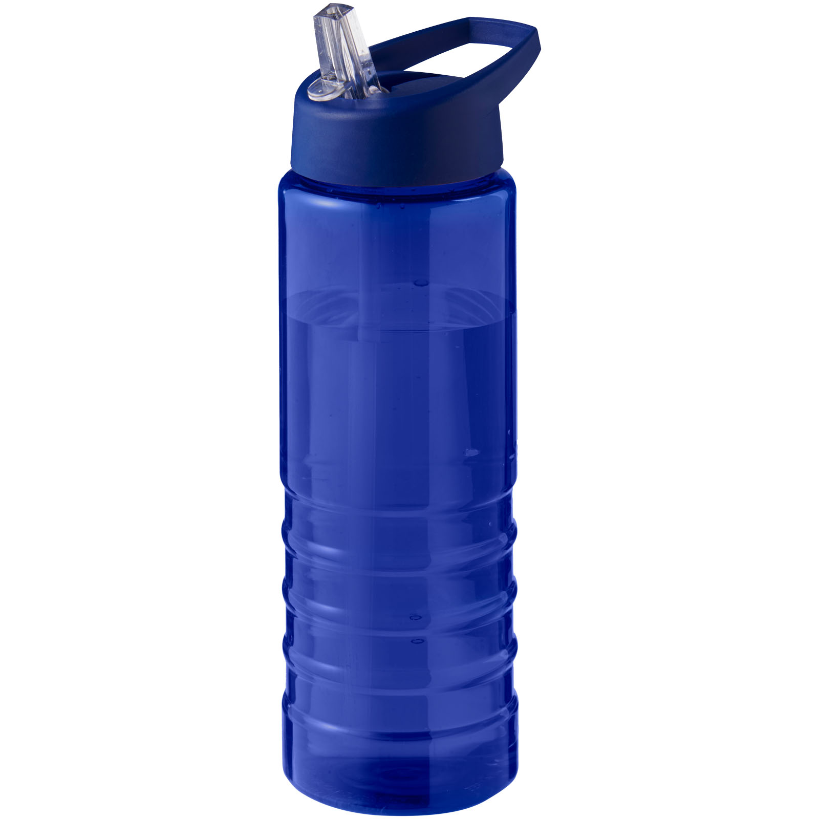 H2O Active® Eco Treble bidon z pokrywką z tutką o pojemności 750 ml P075860C niebieski