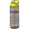 H2O Active® Eco Treble bidon z pokrywką z tutką o pojemności 750 ml P075860C ciemnografitowy / limonka