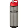 H2O Active® Eco Vibe 850 ml, bidon z dzióbkiem P075913C ciemnografitowy / czerwony