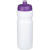 Bidon Baseline® Plus o pojemności 650 ml P069533C biały / fioletowy