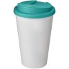 Americano® 350 ml tumbler with spill-proof lid P072745C biały / morski Americano® 350 ml tumbler with spill-proof lid P072745C biały / morski