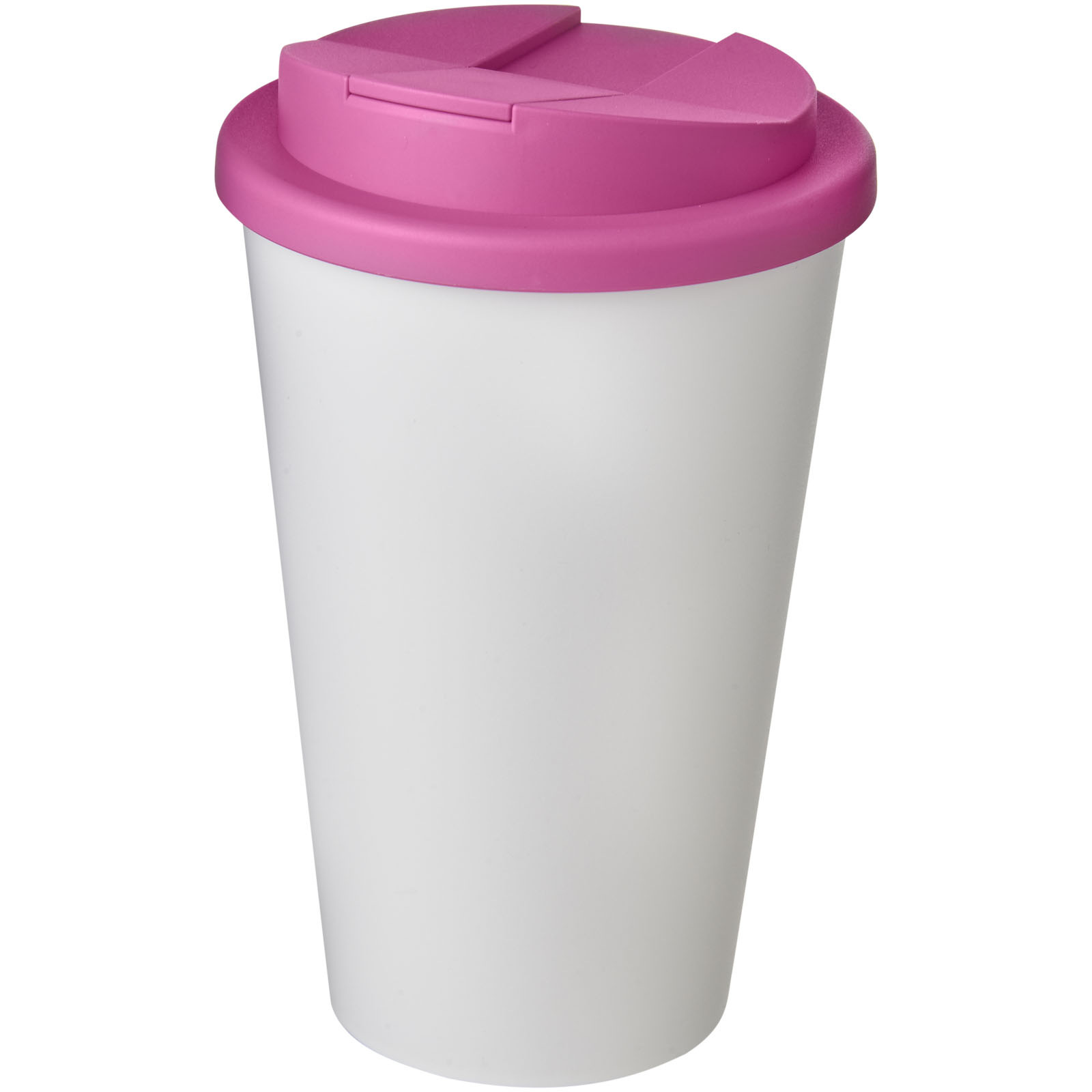 Americano® 350 ml tumbler with spill-proof lid P072745C biały / magenta Americano® 350 ml tumbler with spill-proof lid P072745C biały / magenta