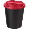 Americano® Espresso 250 ml tumbler with spill-proof lid P072815C czarny / czerwony