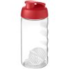 Shaker H2O Active Bop o pojemności 500ml P073629C czerwony / przezroczysty