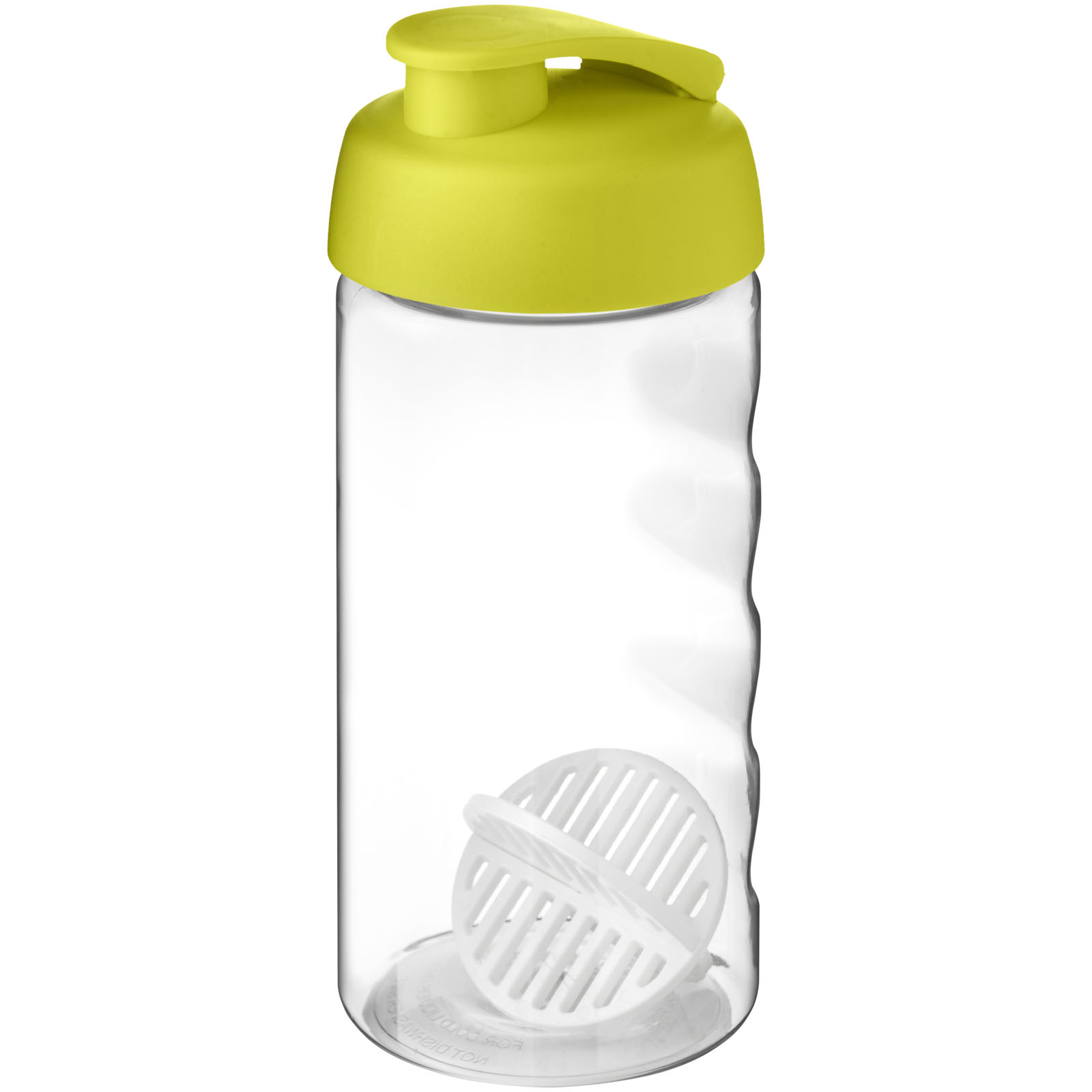 Shaker H2O Active Bop o pojemności 500ml P073629C limonka / przezroczysty