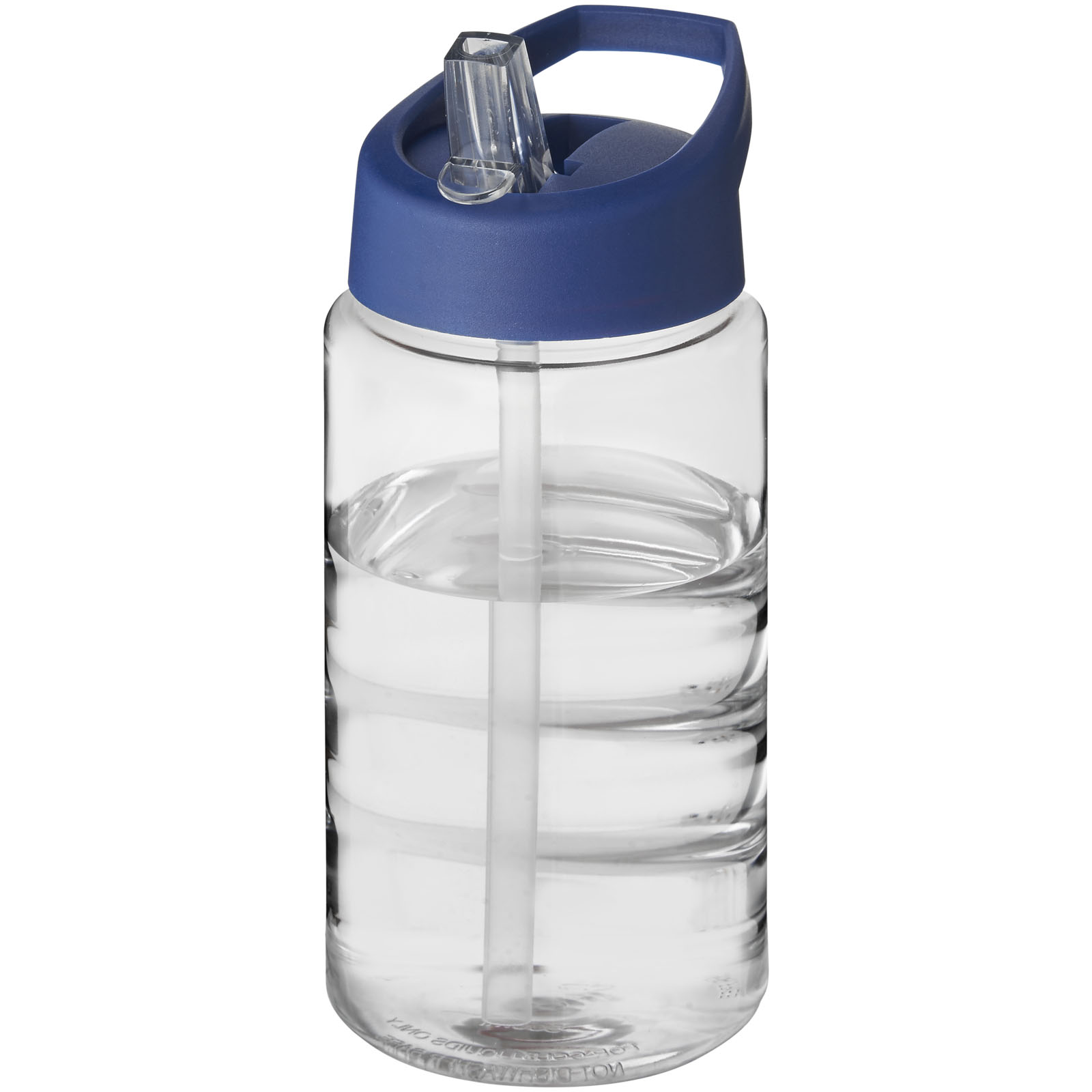 Bidon H2O Bop o pojemności 500 ml z wieczkiem z dzióbkiem P069725C przezroczysty / niebieski
