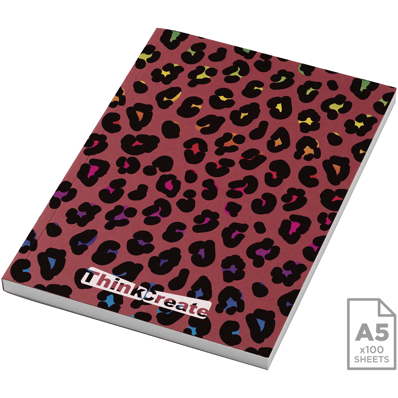 Notatnik Novella Austen A5 w miękkiej okładce — 100 kartek P101349C czerwony Notatnik Novella Austen A5 w miękkiej okładce — 100 kartek P101349C czerwony