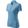 Koszulka polo damska Urban P025727F lazurowy