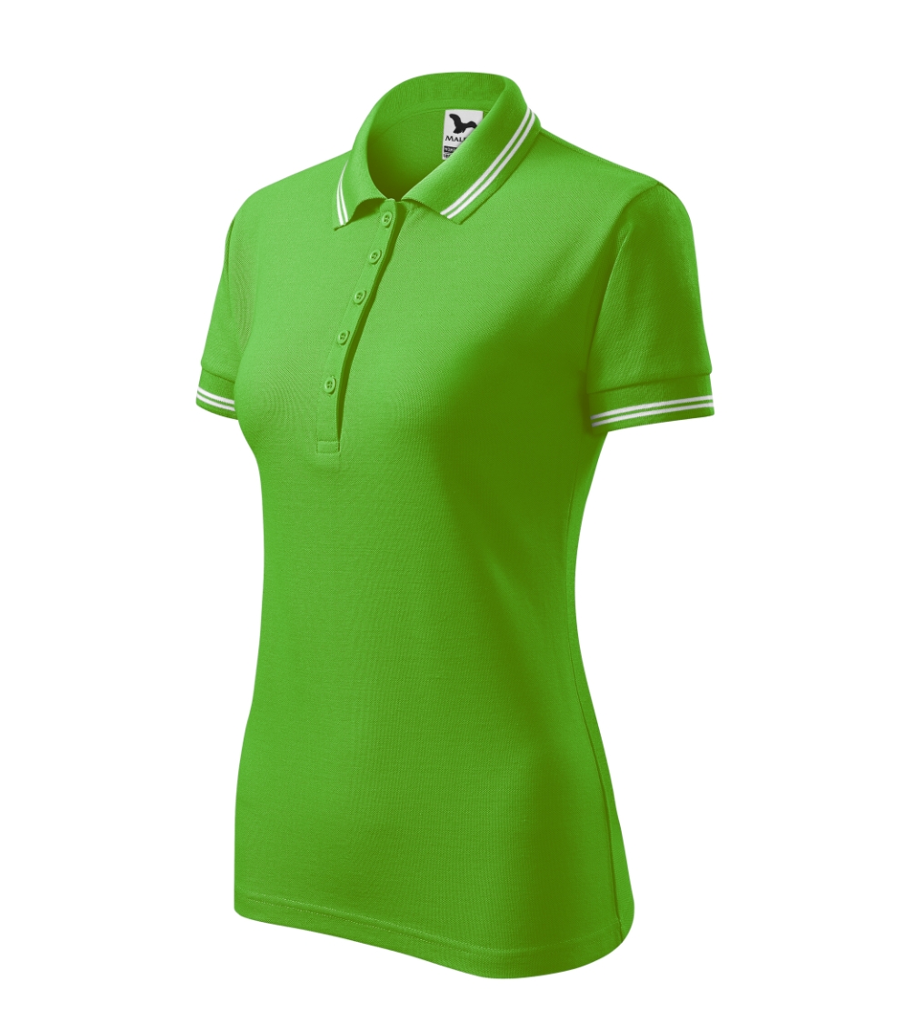 Koszulka polo damska Urban P025727F green apple