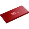 Powerbank z podświetlanym logo - SCX.design P15 P076784C mid red