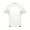 THC ADAM 3XL. Męski polo t-shirt P033016S pastelowy biały