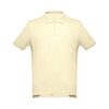 THC ADAM 3XL. Męski polo t-shirt P033016S pastelowy żółty