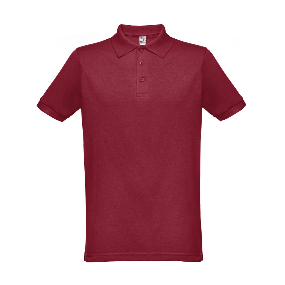 THC BERLIN 3XL. Męski polo t-shirt P046145S burgund