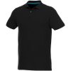 Beryl short sleeve men's organic recycled polo P069915C czarny
