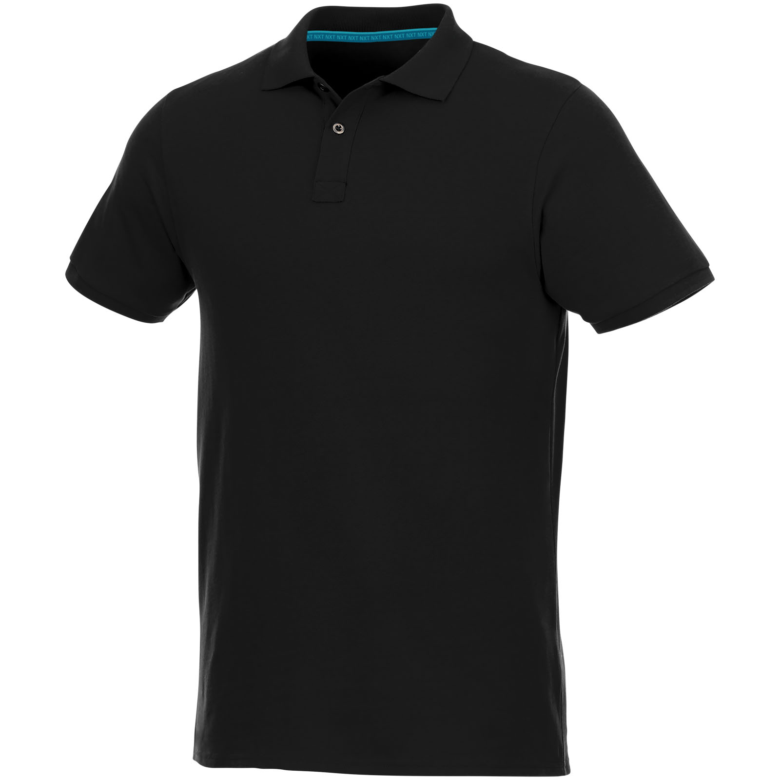 Beryl short sleeve men's organic recycled polo P069915C czarny