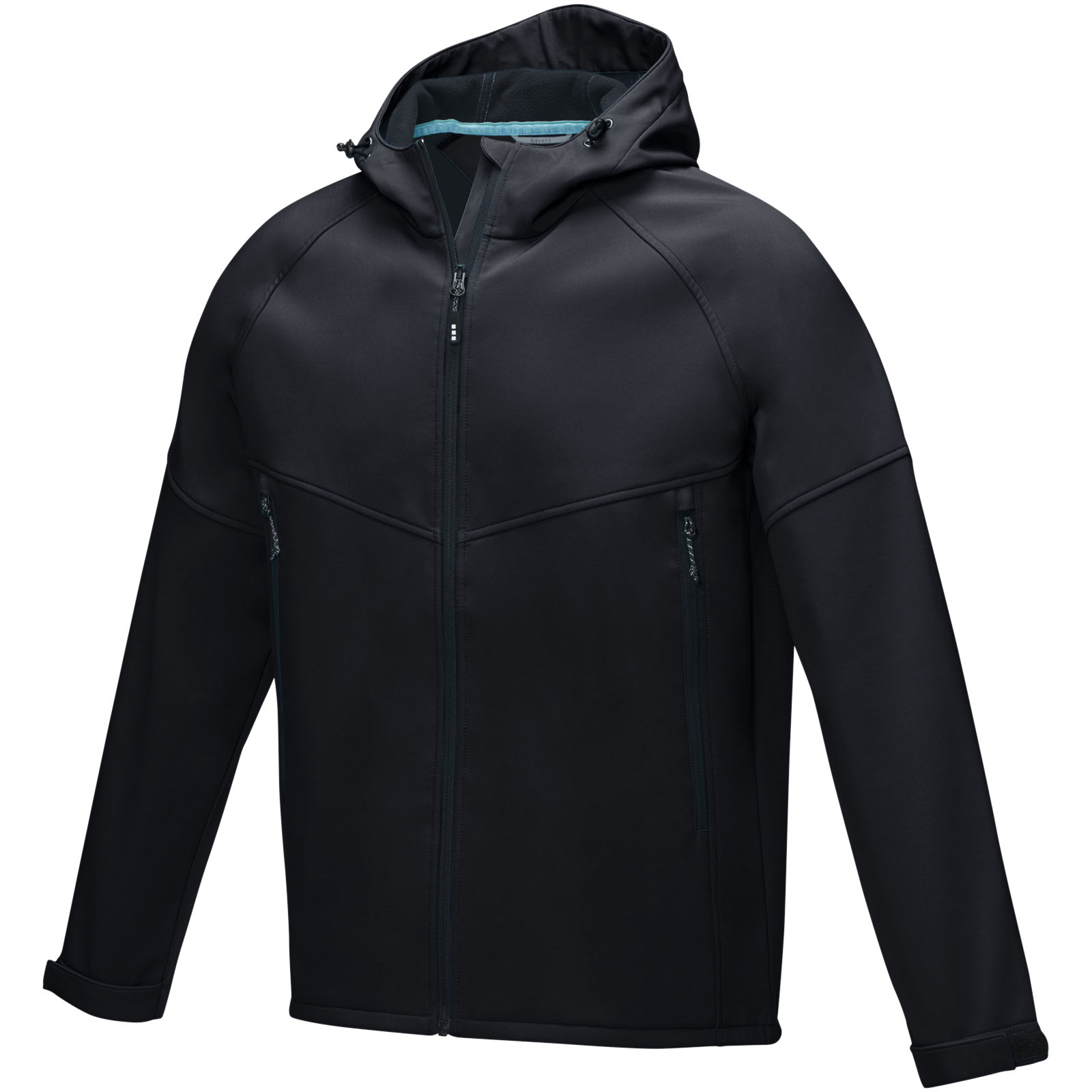 Męska kurtka softshell Coltan z materiałów z recyclingu z certyfikatem GRS P072829C czarny