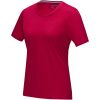 Azurite short sleeve women’s organic t-shirt P072904C czerwony